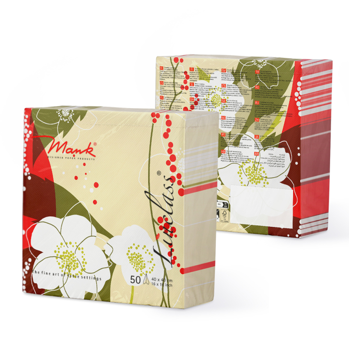 Servetele de masa festive Linclass pentru Revelion/Anul Nou Linclass - Diana / 40 x 40 cm / 50 buc [4]