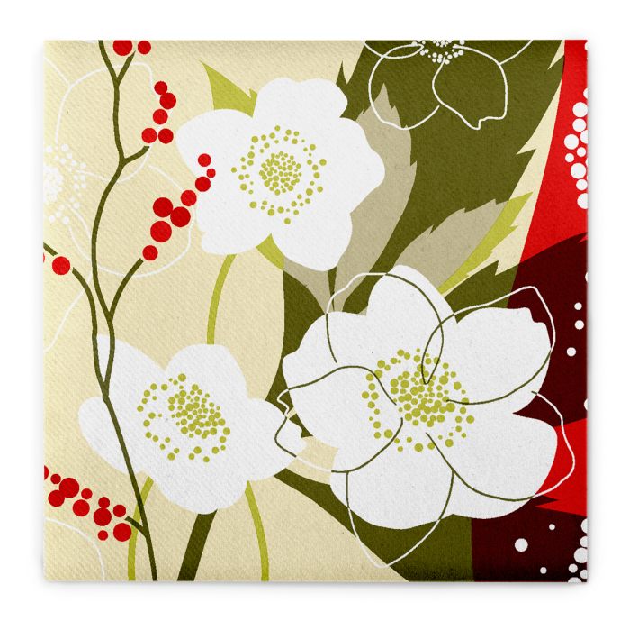 Servetele de masa festive Linclass pentru Revelion/Anul Nou Linclass - Diana / 40 x 40 cm / 50 buc [6]