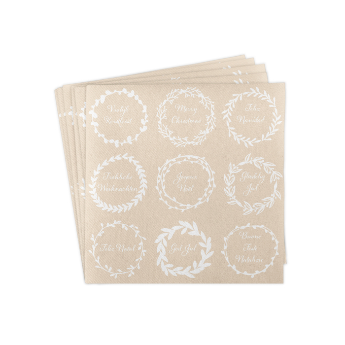 Servetele de masa festive Linclass pentru Revelion/Anul Nou Linclass - Duncan / 40 x 40 cm / 50 buc [5]