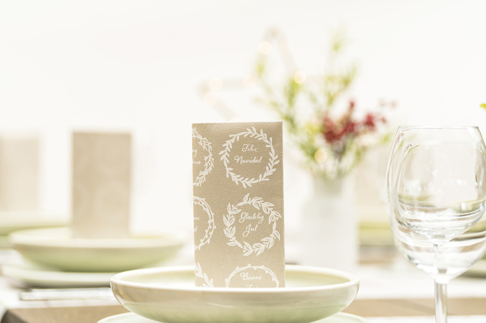 Servetele de masa festive Linclass pentru Revelion/Anul Nou Linclass - Duncan / 40 x 40 cm / 50 buc [6]