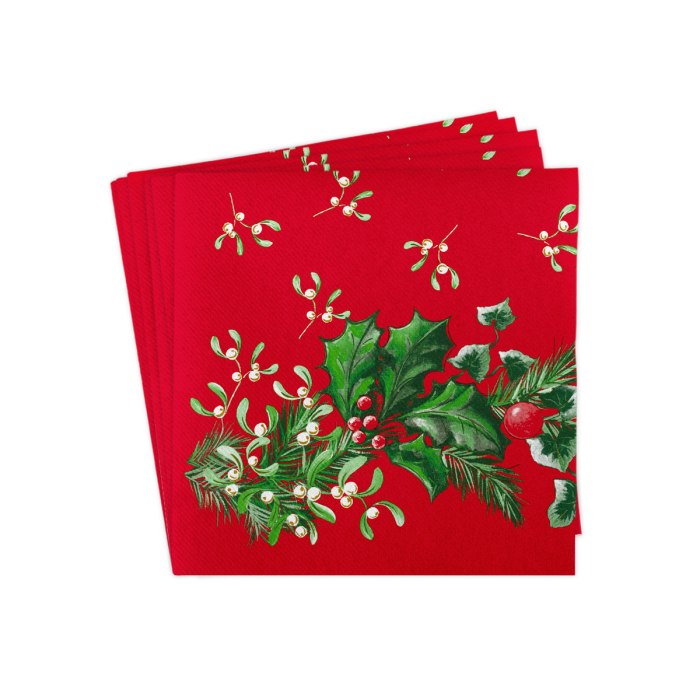 Servetele de masa festive Linclass pentru Revelion/Anul Nou Linclass - Elise / 40 x 40 cm / 50 buc [4]