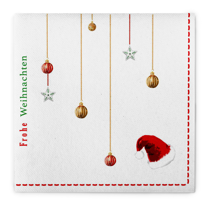 Servetele de masa festive Linclass pentru Revelion/Anul Nou Linclass - Janosch / 40 x 40 cm / 50 buc [4]