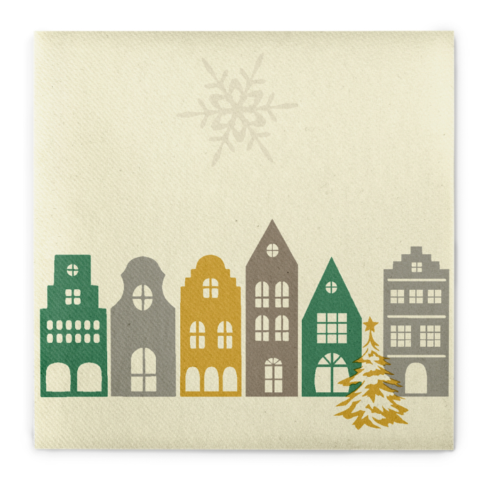 Servetele de masa festive Linclass pentru Revelion/Anul Nou Linclass - Julika / 40 x 40 cm / 50 buc [5]
