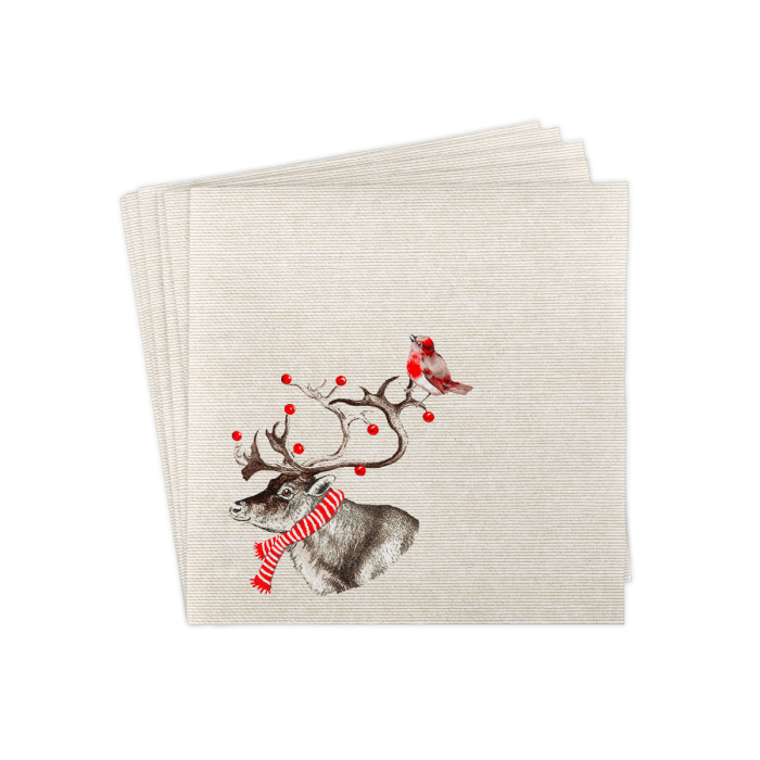 Servetele de masa festive Linclass pentru Revelion/Anul Nou Linclass - Knut / 40 x 40 cm / 50 buc [5]