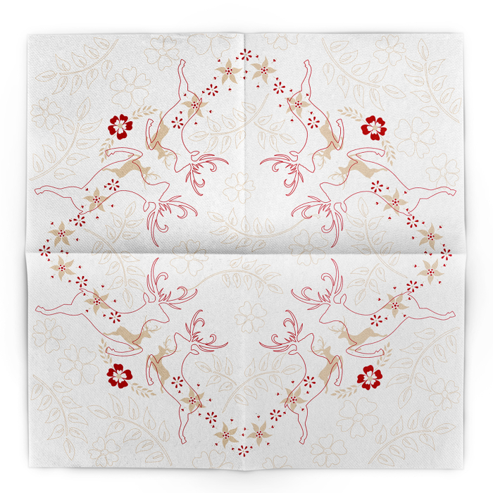Servetele de masa festive Linclass Leonard/ 40 x 40 cm / 50 buc [4]