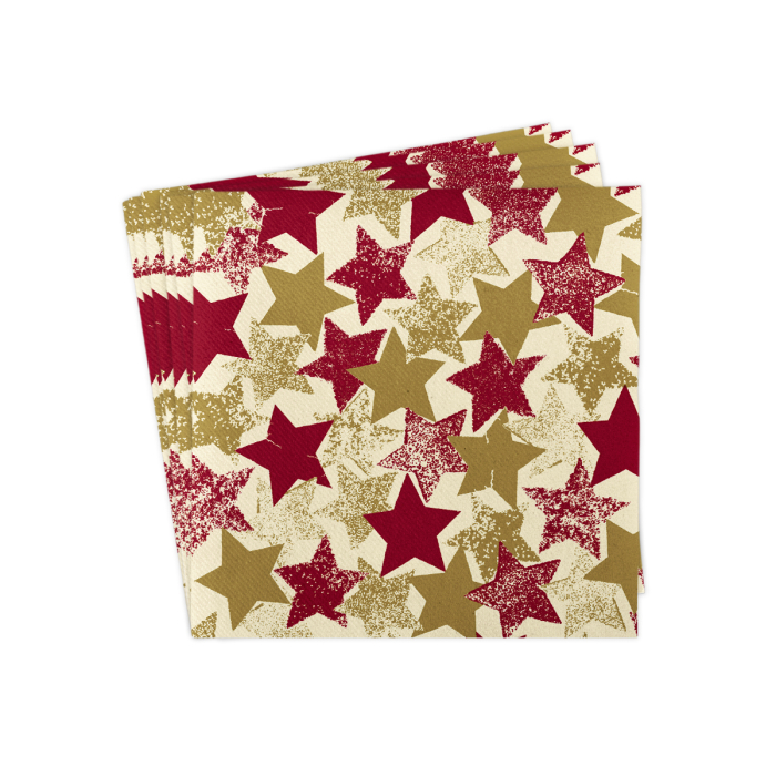 Servetele de masa festive Linclass pentru Revelion/Anul Nou Linclass - Levi / 40 x 40 cm / 50 buc [5]