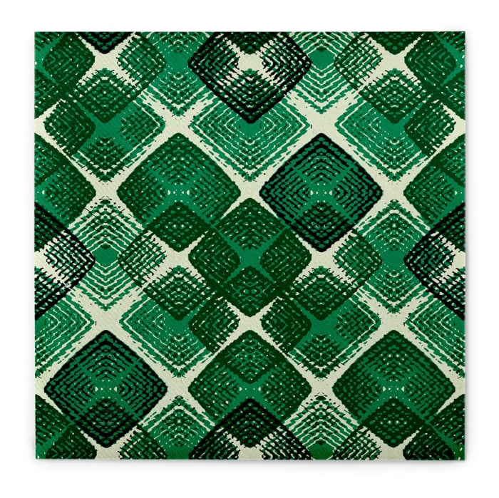 Servetele de masa festive Linclass - Logan (imprimeu verde) / 40 x 40 cm / 50 buc [3]