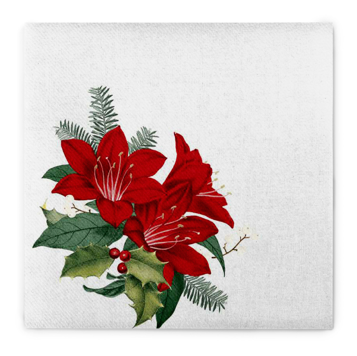 Servetele de masa festive Linclass pentru Revelion/Anul Nou Linclass - Niklas / 40 x 40 cm / 50 buc [4]