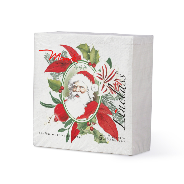 Servetele de masa festive Linclass pentru Revelion/Anul Nou Linclass - Niklas / 40 x 40 cm / 50 buc [5]