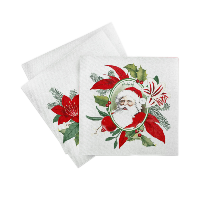Servetele de masa festive Linclass pentru Revelion/Anul Nou Linclass - Niklas / 40 x 40 cm / 50 buc [6]