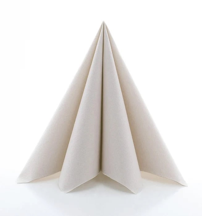 Servetele de masa festive Linclass - Pebble Stone (Bej pal) / 40 x 40 cm / 20 buc [1]
