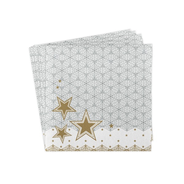 Servetele de masa festive Linclass pentru Craciun/Revelion - Vivien / 40 x 40 cm / 50 buc [4]