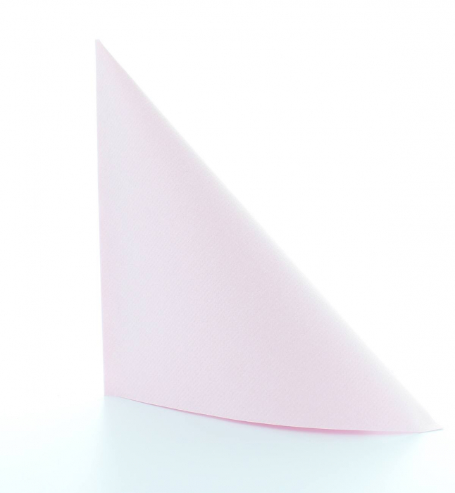 Servetele de masa festive Linclass - Roz pal / 40 x 40 cm / 12 buc [2]