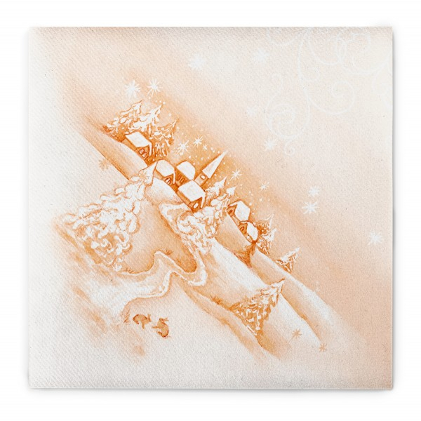 Servetele de masa festive Linclass pentru Revelion/Anul Nou Linclass - Silence / 40 x 40 cm / 50 buc [4]