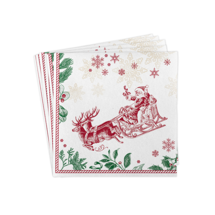 Servetele de masa festive Linclass pentru Revelion/Anul Nou Linclass - Tiemen / 40 x 40 cm / 50 buc [5]