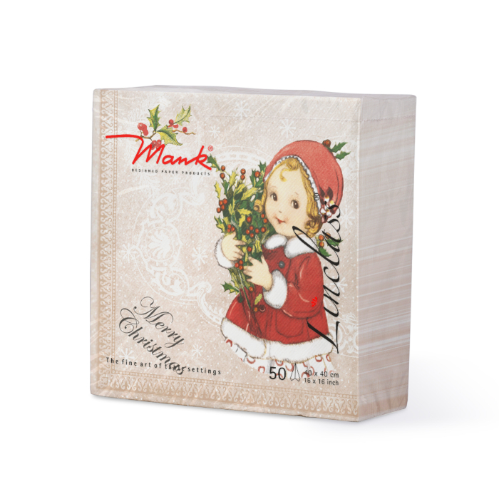Servetele de masa festive Linclass pentru Revelion/Anul Nou Linclass - Wiebke / 40 x 40 cm / 50 buc [6]