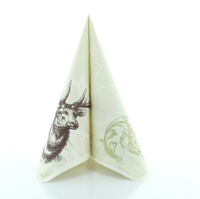 Servetele de masa festive Linclass - Wild (model rustic) / 40 x 40 cm / 50 buc [7]