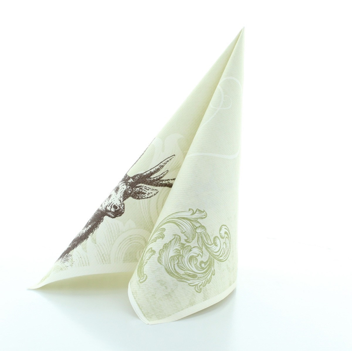 Servetele de masa festive Linclass - Wild (model rustic) / 40 x 40 cm / 50 buc [8]