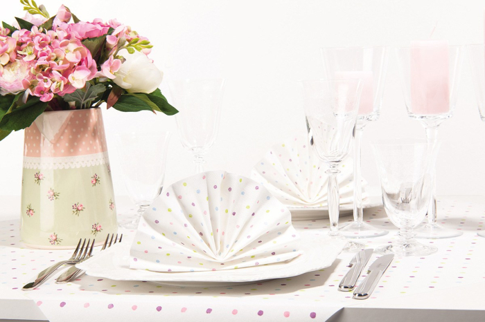 Servetele Linclass ELFI 40x40 cm, pliate 1/4, 50 buc [7]