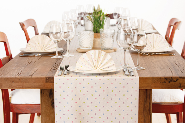 Servetele Linclass ELFI 40x40 cm, pliate 1/4, 50 buc [8]