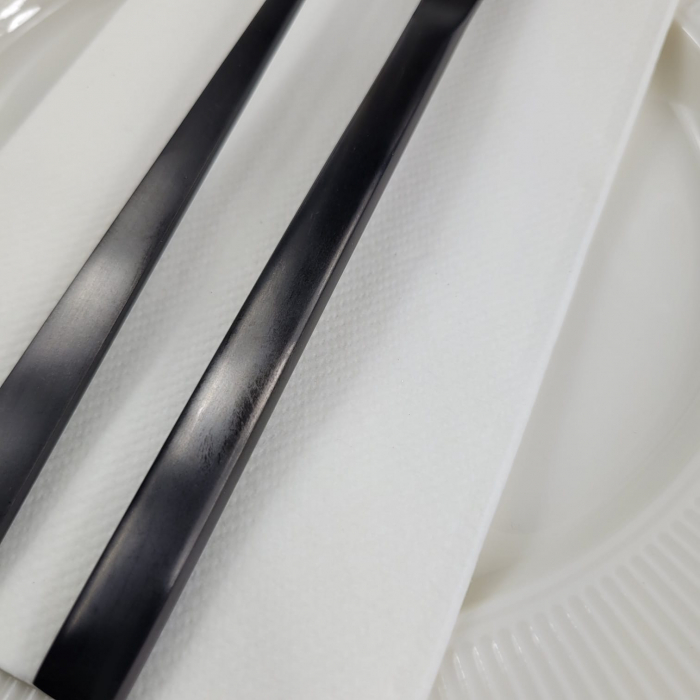 Servetele Linclass ultra calitative, albe, 40x40 cm, pliate 1/8, 12 buc [3]