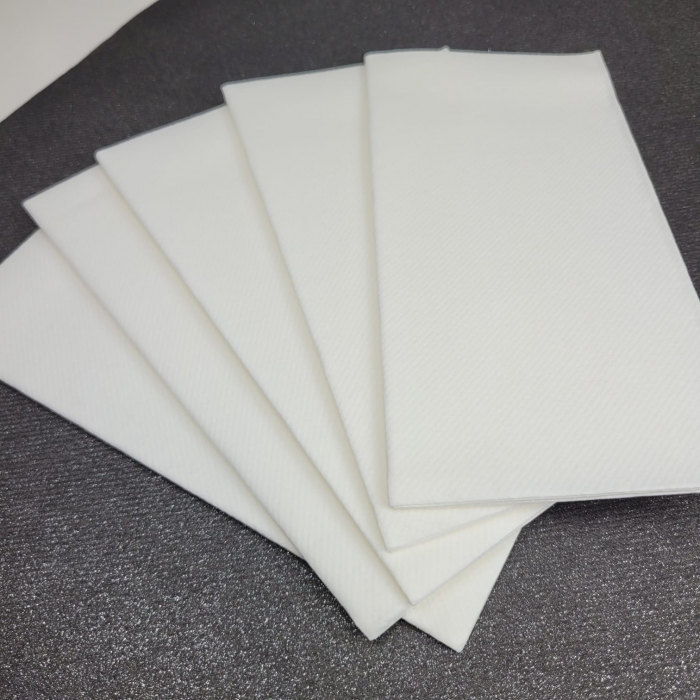 Servetele Linclass ultra calitative, albe, 40x40 cm, pliate 1/8, 12 buc [6]