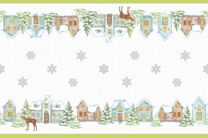 Traversa de masa pentru Craciun, Linclass - Sandy / 40 × 24 cm / 1 buc [2]