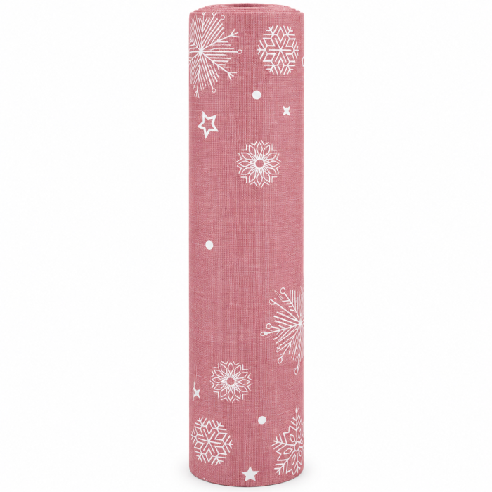 Traversa masa - Linclass Christmas Snowflakes|/ 40 cm x 24 m / 1 buc [3]