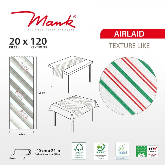 Traversa masa Linclass - Il Gusto Italiano / 40 cm x 24 m / 1 rola [2]
