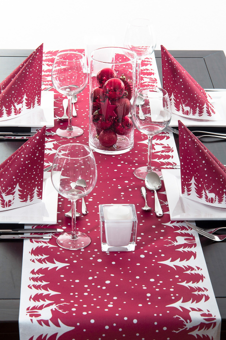 Traversa masa - Linclass Marvin (Rosu) 40 cm x 24 m / 1 buc [2]