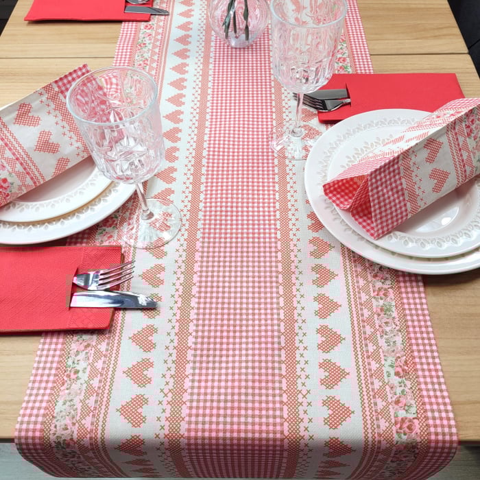 Traversa masa Linclass - Mathilda (inimioare) / 40 cm x 24 m / 1 rola [11]