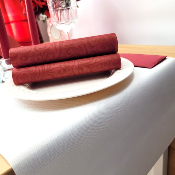 Traversa masa Linclass - White (Alb) / 40 cm x 24 m / 1 rola [6]