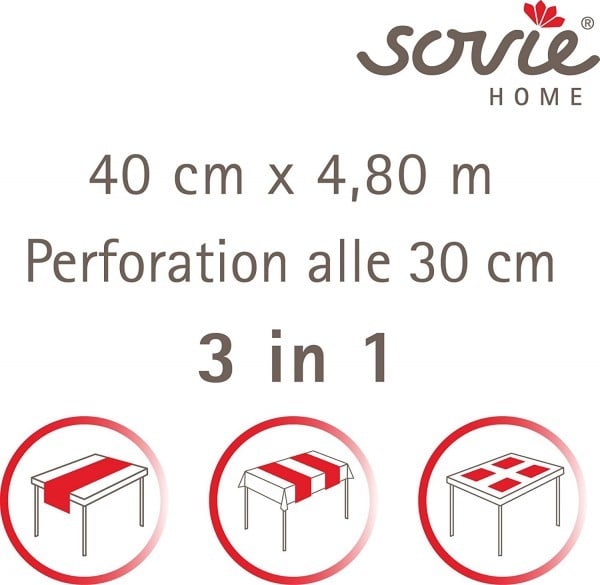 Traversa/Napron masa - Linclass Grey (gri) / 40 cm x 4,8 m / 1 rola [2]