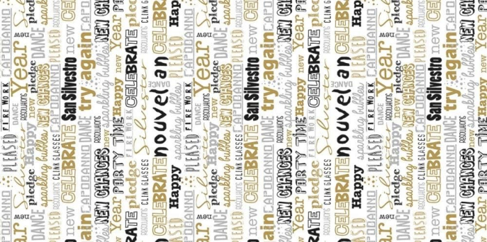 Traversa de masa pentru Revelion, Linclass - San Silvestro / 40 cm x 24 m / 1 rola [3]