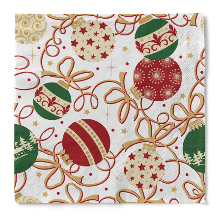 Produse - Servetele de masa, 3 straturi, Tissue - Belinda / 40 x 40 cm / 100 buc