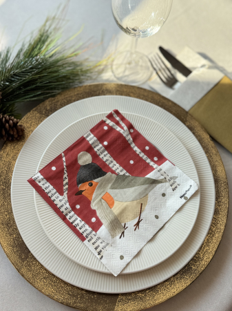 Servetele de masa, 3 straturi, Tissue - Eli, 33 x 33 cm, 20 buc [1]