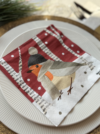 Servetele de masa, 3 straturi, Tissue - Eli, 33 x 33 cm, 20 buc [3]