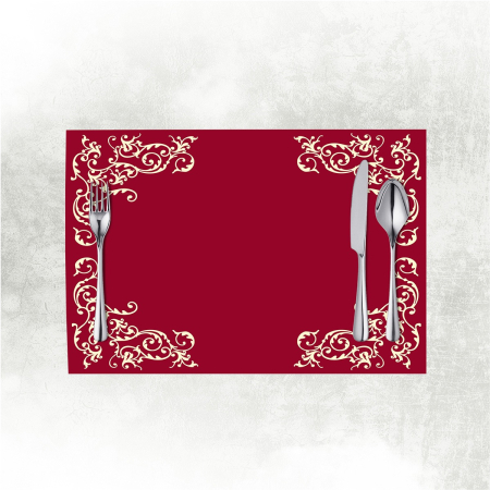 NAPROANE MASA - Naproane masa, Linclass - Pomp (bordo-crem) / 40 x 30 cm / 100 buc