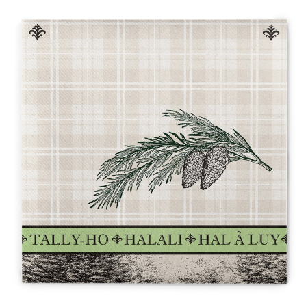 Servetele de masa festive Linclass - Halali (model rustic) / 40 x 40 cm / 50 buc [1]