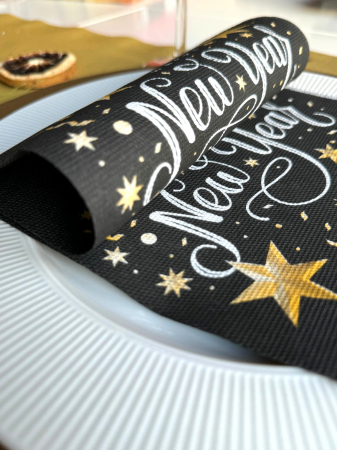 Servetele de masa festive Softpoint pentru Revelion/Anul Nou - Happy New Year / 40 x 40 cm / 20 buc [2]