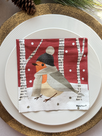 Servetele de masa, 3 straturi, IMPRIMEU - Servetele de masa, 3 straturi, Tissue - Eli, 33 x 33 cm, 20 buc