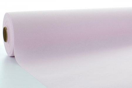 DECOR ROZ - Rola fata de masa Linclass, Light Pink - roz pal / 118 cm x 25 m / 1 buc