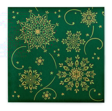 DECOR VERDE - Servetele de masa festive Linclass - Cristal 40 x 40 cm / 50 buc