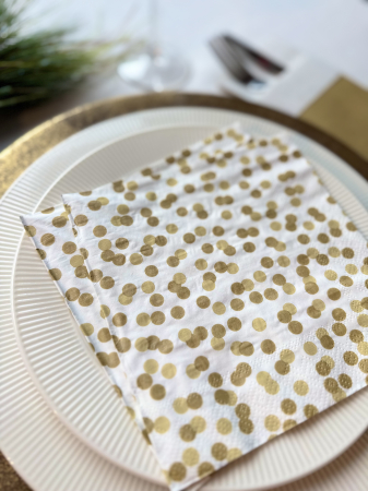 Servetele de masa, 3 straturi, Tissue - Festi confeti, 33 x 33 cm, 20 buc [2]