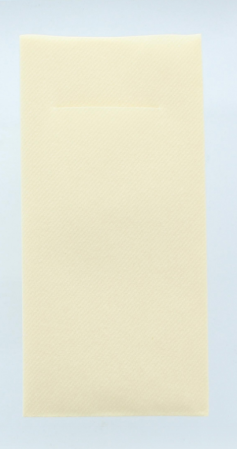 BAX Servetele cu BUZUNAR pentru tacamuri - Linclass Light - Creme (Crem) / 40 x 40 cm / 900 buc - Mank [1]