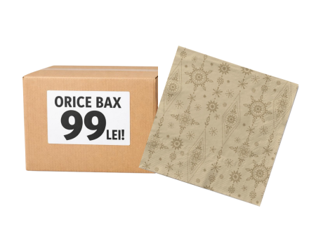 LICHIDARI STOC - ORICE BAX - 99 LEI - Bax Servetele de masa, 3 straturi, Tissue - Brigitte / 33 x 33 cm / 1600 buc
