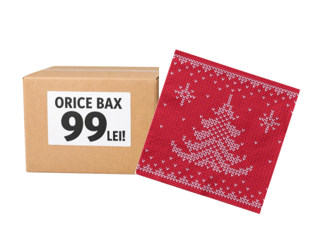 LICHIDARI STOC - ORICE BAX - 99 LEI - Bax Servetele de masa, 3 straturi, Tissue - Ted / 33 x 33 cm / 1600 buc