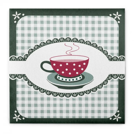 Bax Servetele de masa festive Linclass - Kathrin (verde padure) / 40 x 40 cm / 300 buc [1]