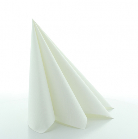 1 + 1 GRATIS - BAX Servetele de masa festive Linclass-Light - White (albe) / 40 x 40 cm / 1050 buc