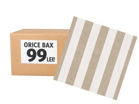 Orice bax - 99 lei  / Servetele festive - Bax Servetele de masa festive Linclass - Linnen Maxi (bej) / 40 x 40 cm / 300 buc